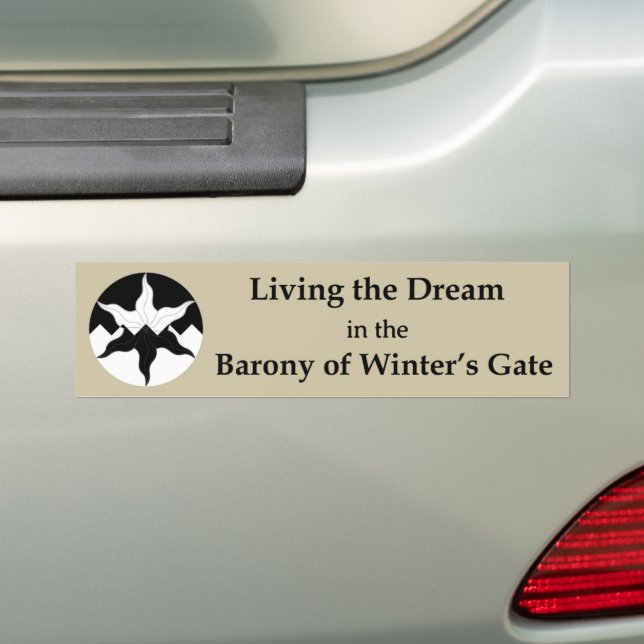 Autocollant De Voiture SCA Winter's Gate Bumper Sticker (En voiture)