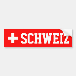 Autocollant De Voiture Schweiz