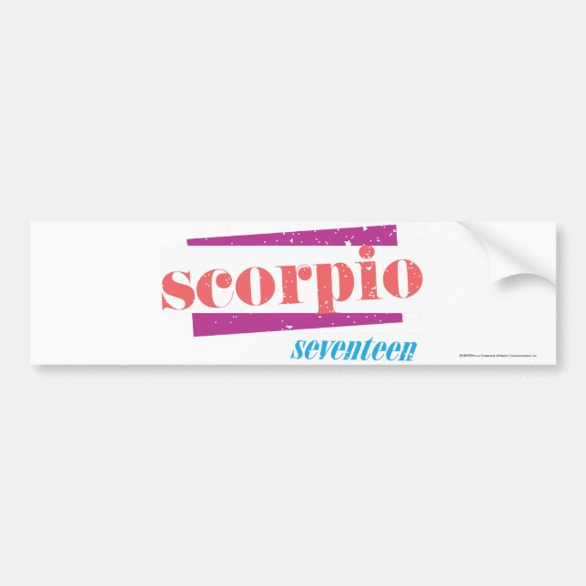 Autocollant De Voiture Scorpion LtPink (Devant)
