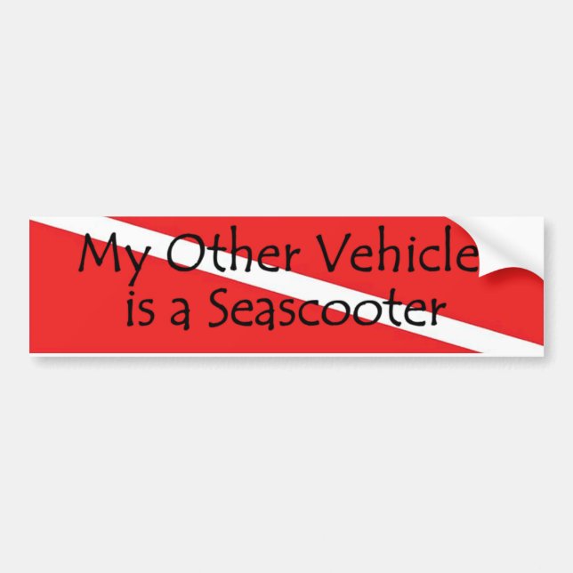Autocollant De Voiture seascooter (Devant)