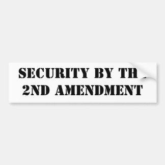 Autocollant De Voiture Sécurité par amendement de the2nd