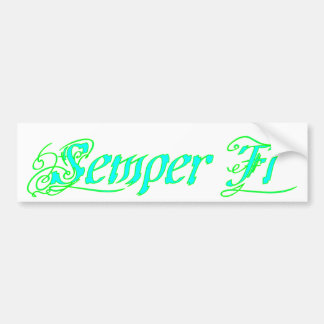 Autocollant De Voiture Semper fi