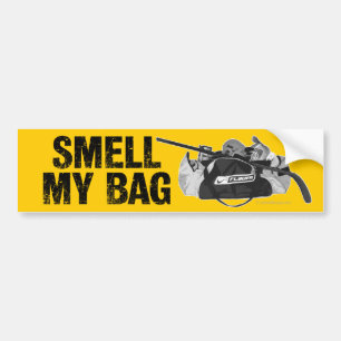 Autocollant De Voiture Sentez Mon Sac (Puant de Hockey)