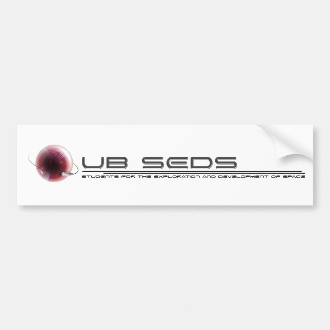 Autocollant De Voiture Série 1 d'adhésif pour pare-chocs d'UB-SEDS (Devant)