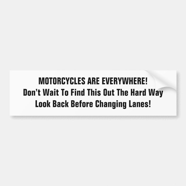 Autocollant De Voiture Série de moto (Devant)