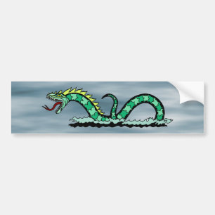 Autocollant De Voiture Serpent marin