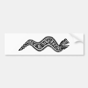 Autocollant De Voiture Serpent mexicain