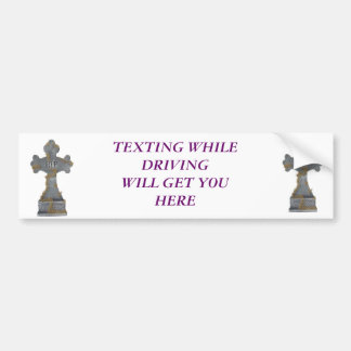 Autocollant De Voiture Service de mini-messages tout en conduisant