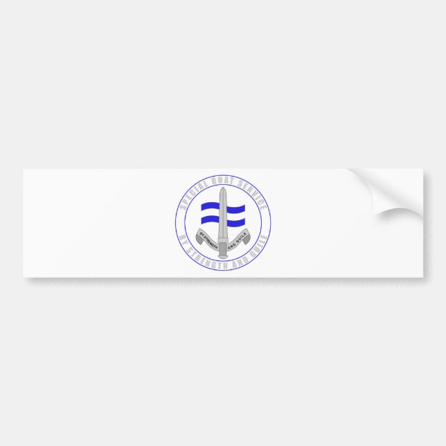 Autocollant De Voiture Service spécial de bateau (Devant)