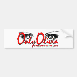 Autocollant De Voiture Seulement adhésif pour pare-chocs d'Olivia