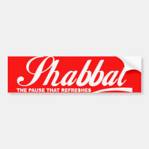 Autocollant De Voiture Shabbat