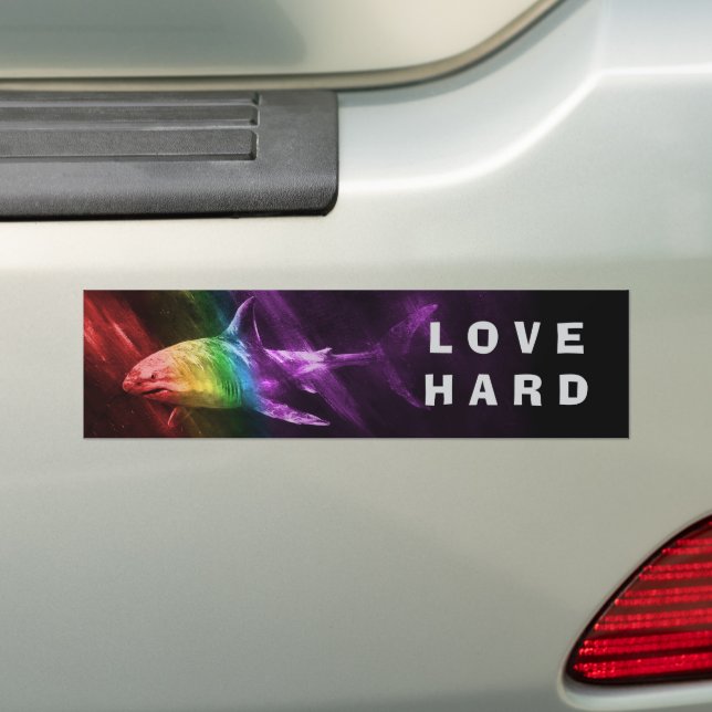 Autocollant De Voiture Shark Pride (En voiture)