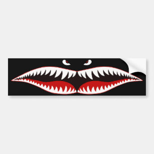 Autocollant De Voiture Sharkmouth
