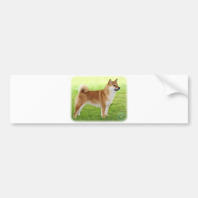 Autocollant De Voiture Shiba Inu (Devant)