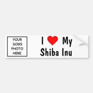 Autocollant De Voiture Shiba Inu