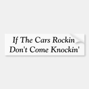 Autocollant De Voiture Si les voitures Rockin - adhésif pour pare-chocs