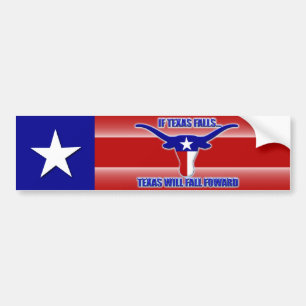 Autocollant De Voiture Si Texas Falls, Texas Falls