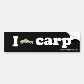Autocollant De Voiture sig de carpe du logo i
