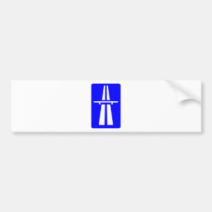 Autocollant De Voiture Signe d'autoroute