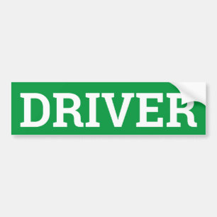 Autocollant De Voiture Signe de CONDUCTEUR/sticker/MAGNET