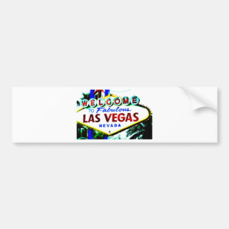 Autocollant De Voiture Signe de Las Vegas