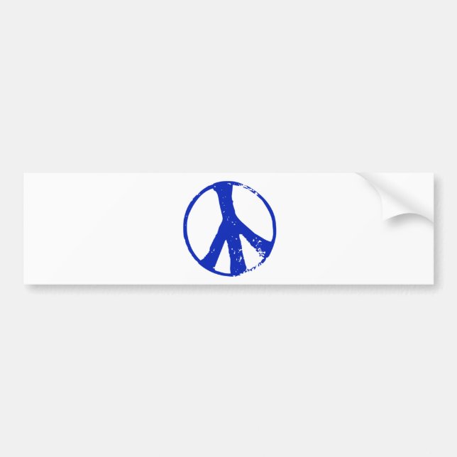 Autocollant De Voiture Signe de paix (Devant)