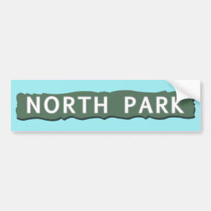 Autocollant De Voiture Signe du nord de parc