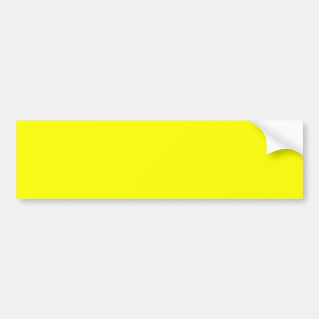 Autocollant De Voiture SIGNE Jaune CLAIR EZ-C Modèle/ (Devant)