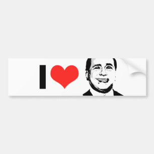 Autocollant De Voiture Silvio Berlusconi