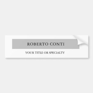 Autocollant De Voiture Simple et moderne minimaliste