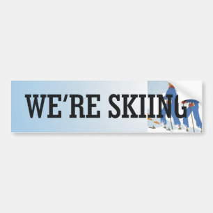 Autocollant De Voiture Ski SUPÉRIEUR