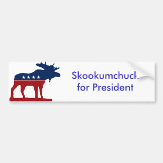 Autocollant De Voiture Skkokumchuck pour le président