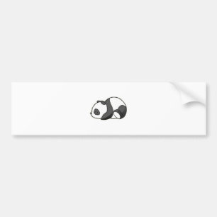 Autocollant De Voiture Sleepy Panda