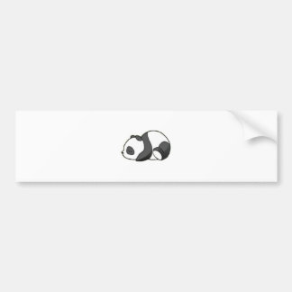 Autocollant De Voiture Sleepy Panda