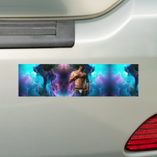 Autocollant De Voiture SlipperyJoe's artistique Homme sous-vêtements bulg