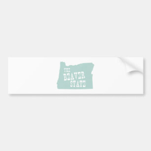 Autocollant De Voiture Slogan de devise d'état de l'Orégon