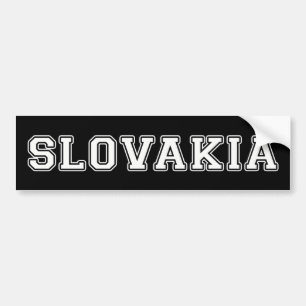 Autocollant De Voiture Slovaquie