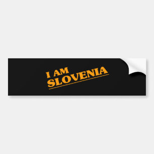 AUTOCOLLANT DE VOITURE SLOVÉNIE