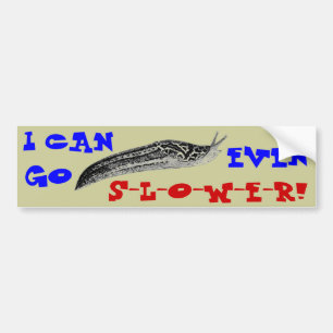 Autocollant De Voiture Slug-Off !