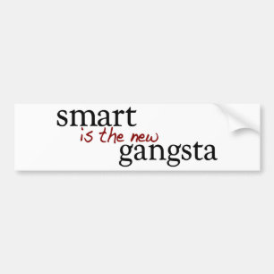 Autocollant De Voiture Smart est le nouveau Gangsta