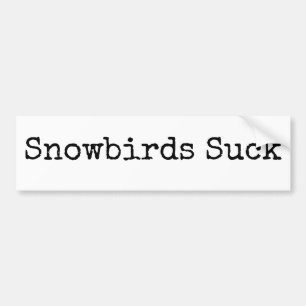 Autocollant De Voiture Snowbirds