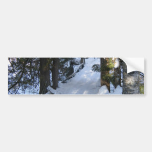 Autocollant De Voiture Snowmobile - Anniversaire