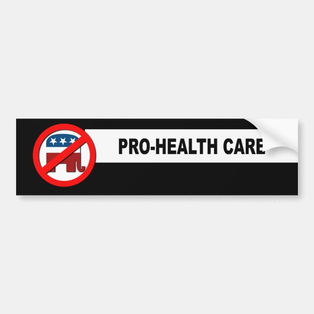 AUTOCOLLANT DE VOITURE SOIN DE PRO-HEALTH (Devant)