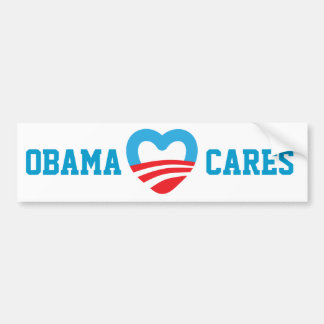 Autocollant De Voiture Soins d'Obama
