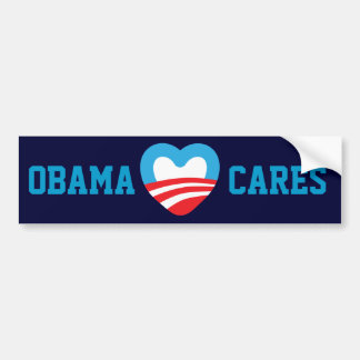 Autocollant De Voiture Soins d'Obama