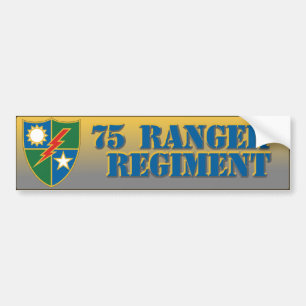 Autocollant De Voiture soixante-quinzième Régiment de Rangers