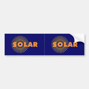 Autocollant De Voiture Solaire