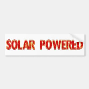 Autocollant De Voiture Solaire actionné