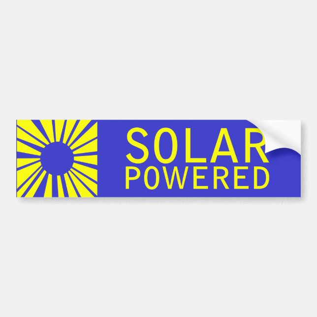 Autocollant De Voiture solaire actionné (Devant)