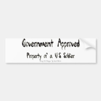 Autocollant De Voiture soldat - adhésif pour pare-chocs
